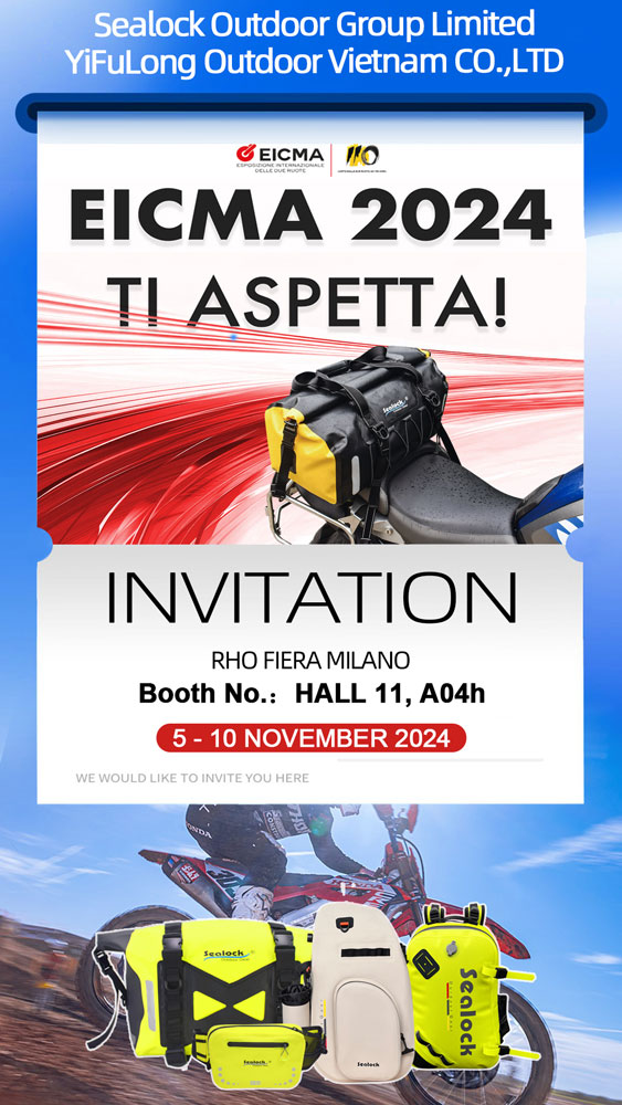 【Kutsu】 Sealock kutsuu sinut osallistumaan EICMA 2024: een