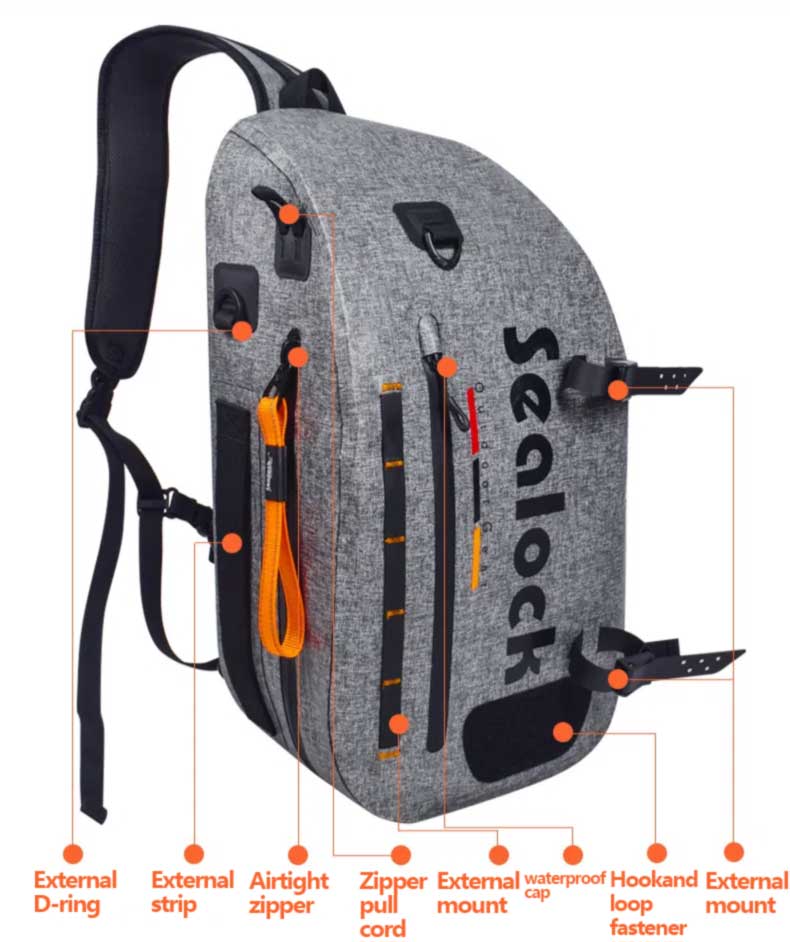 Vedenpitävä Sling Bag -valmistaja Kiinassa