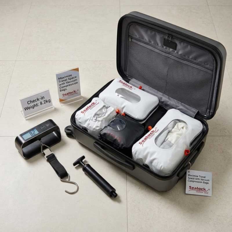 OEM-tyhjiöpuristuspussit — hitsatut, MOQ 300 | CN & VN