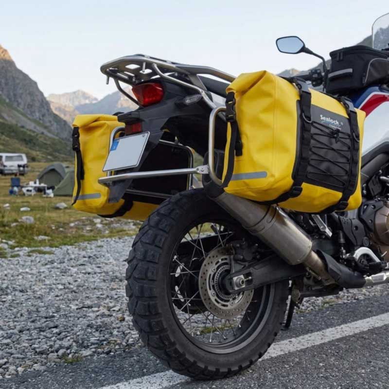 Vedenpitävät moottoripyörälaukut – Hitsattu PVC, 40–80L | OEM